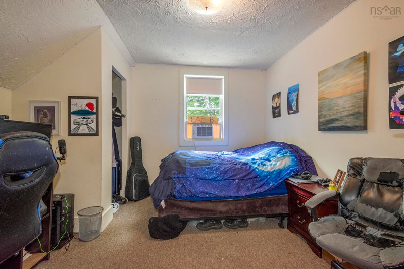 Second of the three bedrooms